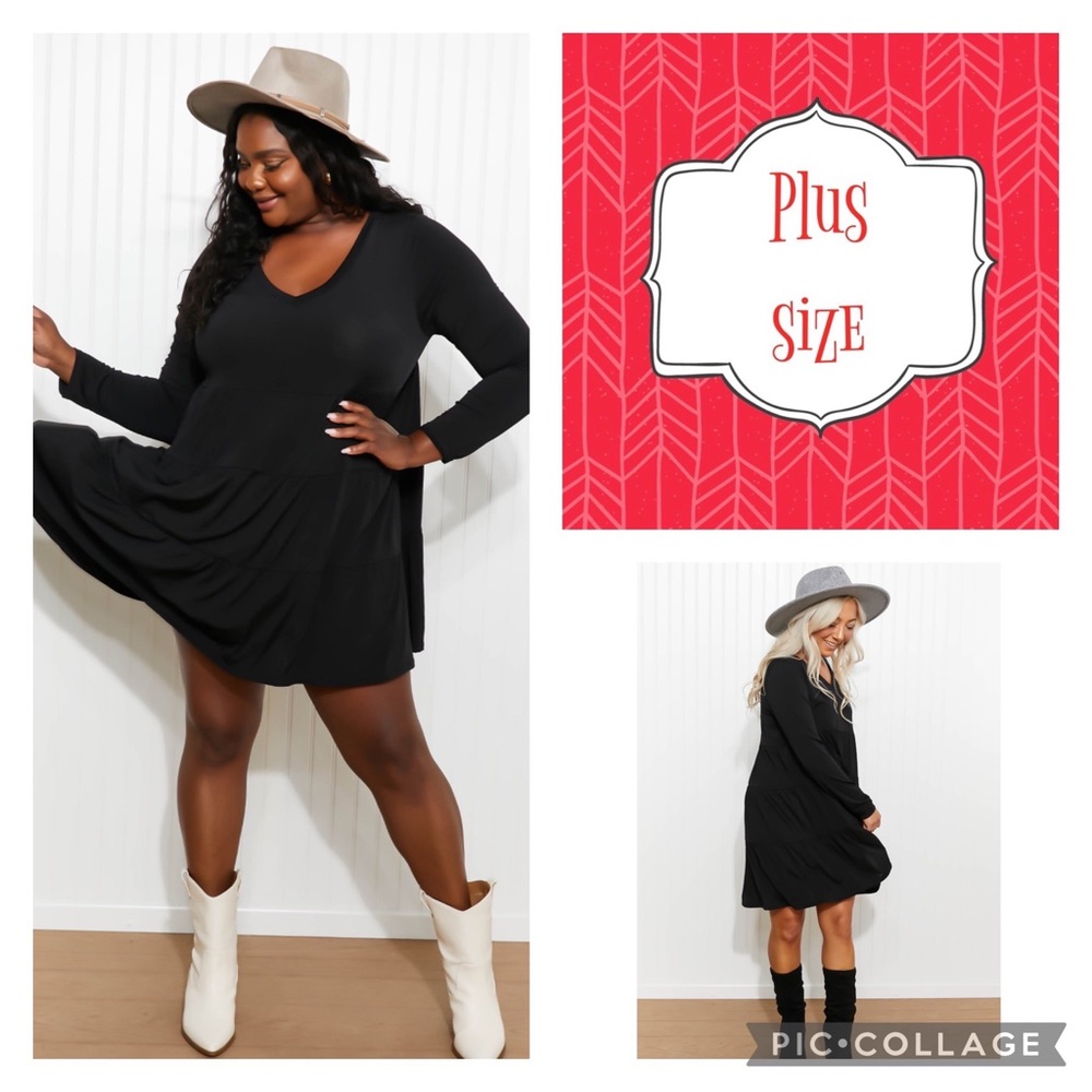 Seeing You Tiered Swing Dress